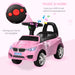 HOMCOM Ride on Car 18-36 months Pink 370-201PK