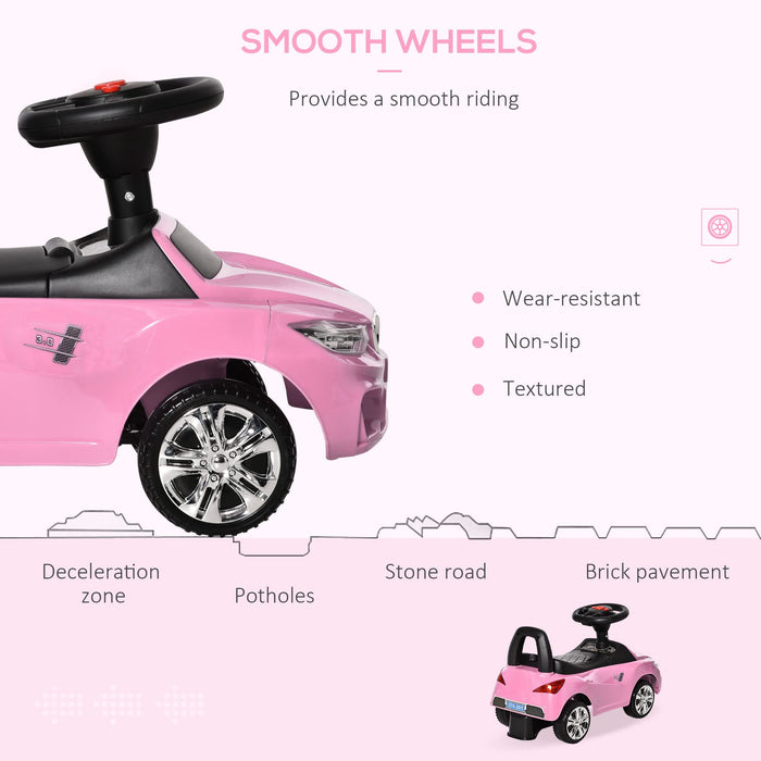 HOMCOM Ride on Car 18-36 months Pink 370-201PK