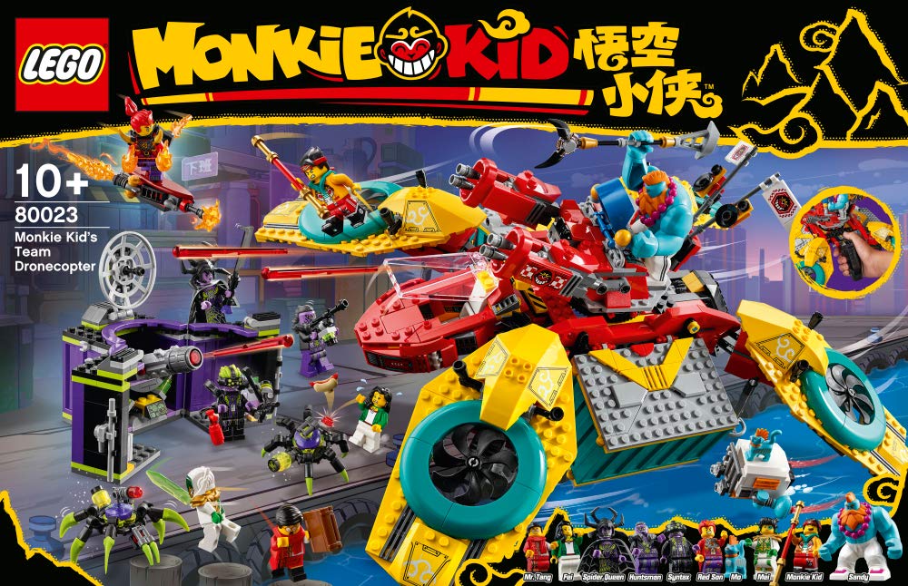 LEGO Monkie Kid 80023 Monkie Kid's Team Dronecopter