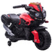 HOMCOM Kids 6V Electric Pedal Motorcycle Ride-On Toy Red