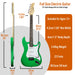 3rd Avenue Electric Guitar Set Green