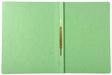 Exacompta Iderama Flat Bar Folder 380805B Glossy coated card 24 (W) x 32 (H) cm Anise green 2 Packs of 5