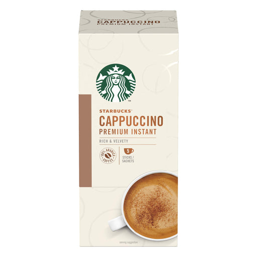 Starbucks Cappuccino Premium Instant Coffee Sachets Box Cappuccino 70 g Pack of 5