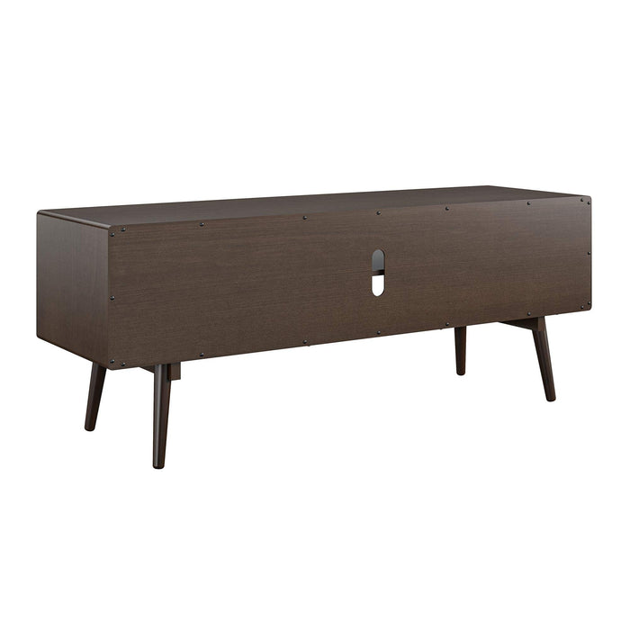 Novogratz AV Stands 8753801COMNUK Walnut 1,498.6 (W) x 450.9 (D) x 558.8 (H) mm MDF, Metal