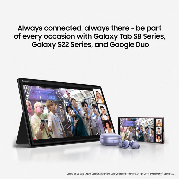 Samsung Galaxy Tab S8 Plus SM-X800N 12.4 Inch Qualcomm Snapdragon SM8450 8GB RAM 128GB Storage Pink Gold Tablet