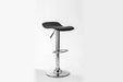 Alphason Lower Back Bar Stool with Adjustable Seat Ohio Black