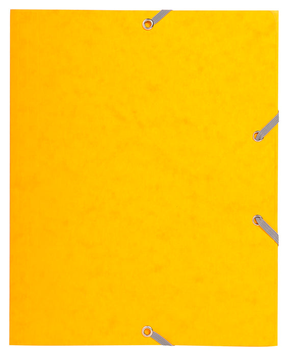 Exacompta 3 Flap Folder 55200E A5 Assorted Mottled Pressboard 17 x 0.3 x 22 cm Pack of 25