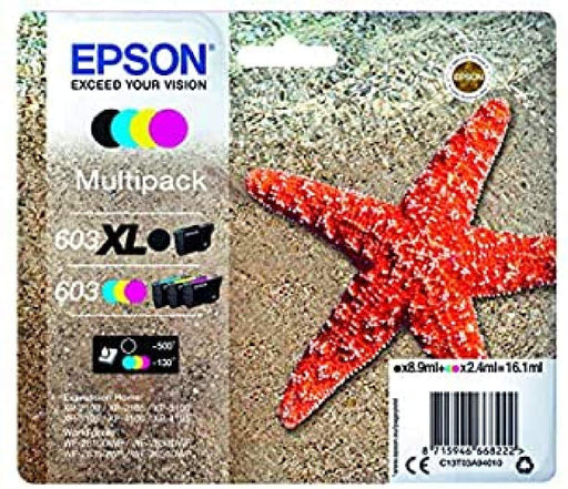 Epson 603 Multipack XL BK CMY Std Ink