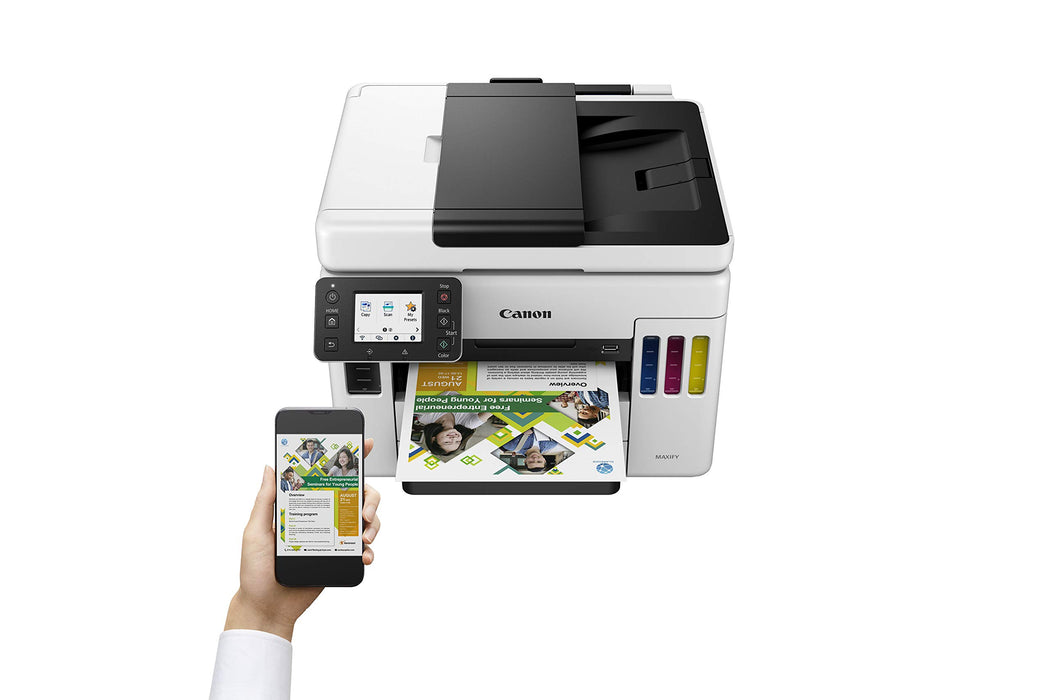 Canon Maxify GX7050 Colour Inkjet Multifunction Printer 4-in-1 A4 White