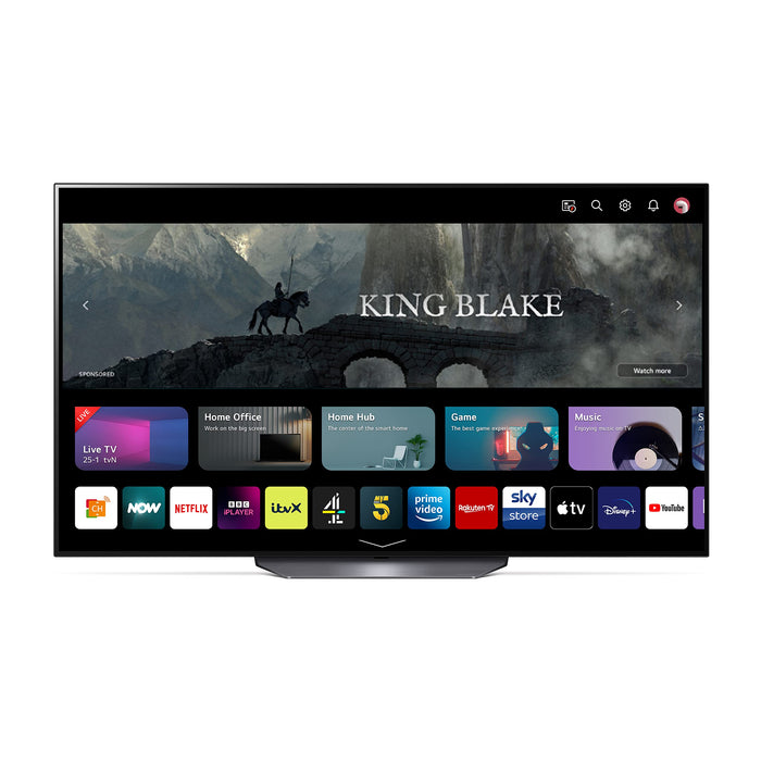 LG OLED B3 65 Inch 4K Ultra HD 4 x HDMI Ports 2 x USB Ports Smart TV