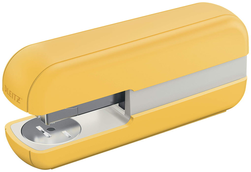 Leitz Stapler 55670019 Full strip 26/6 Warm Yellow Metal with plastic housing, metal mechanical parts