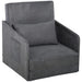 HOMCOM Sofa Grey 777 x 70 mm