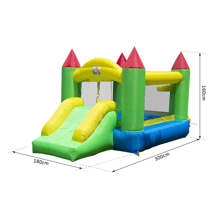 HOMCOM Inflatable Bouncer 342-003 Multicolour