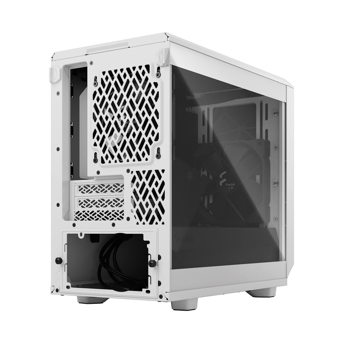 Fractal Design Meshify 2 Nano ITX White TG Clear PC Case