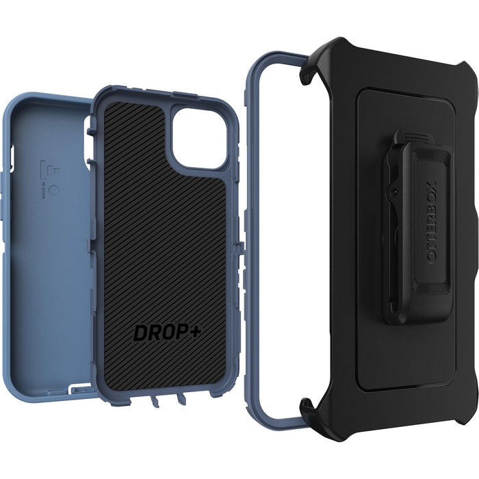 OtterBox Defender Apple iPhone 15 Plus/iPhone 14 Plus Baby Blue Jeans - blue