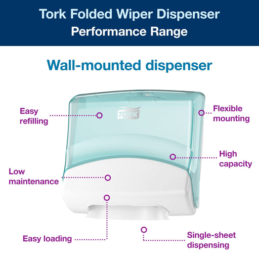Tork Elevation Zigzag Fold Mini Hand Towel Dispenser