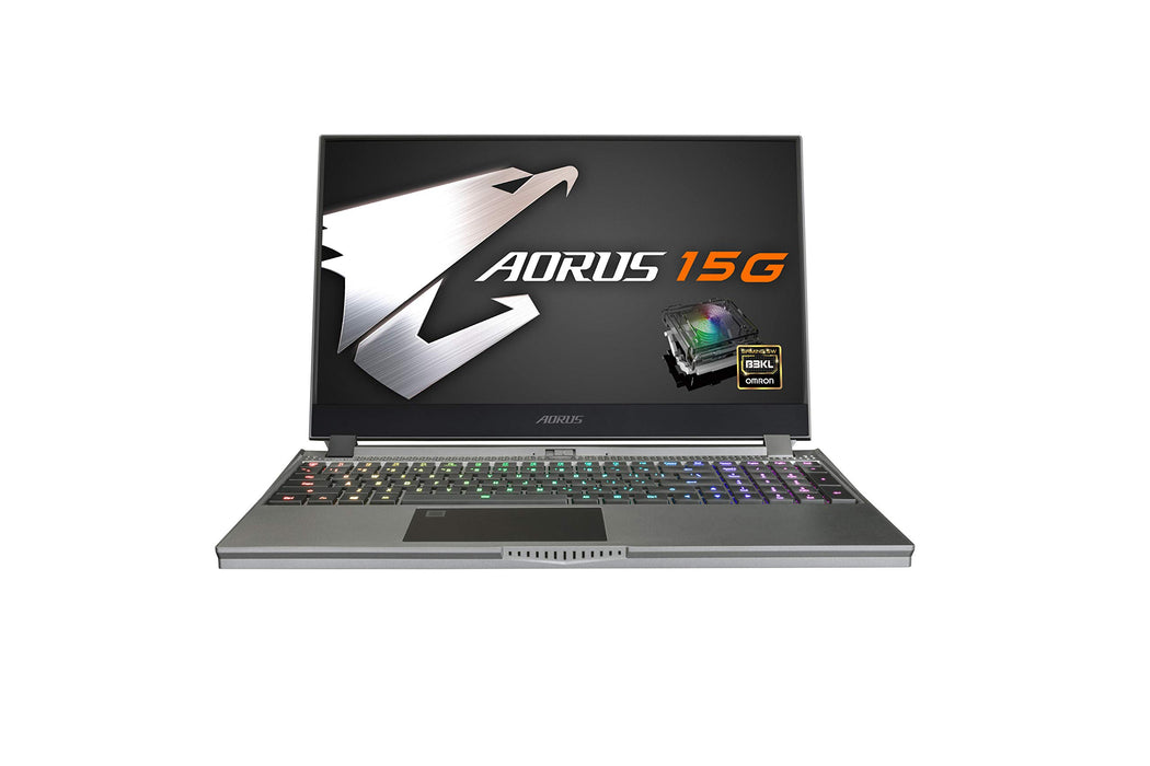 GIGABYTE AORUS 15G YB-8UK2130MH Intel Core i7 10875H NVIDIA GeForce RTX 2080 Super Windows 10 Home