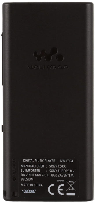 Sony Walkman NW-E394 8GB MP3 Player Black