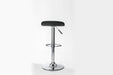 Alphason Lower Back Bar Stool with Adjustable Seat Ohio Black