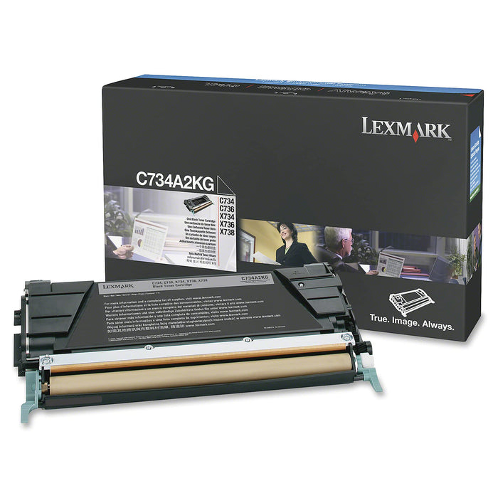 Lexmark Original Toner Cartridge C734A2KG Black