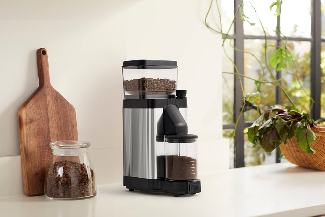 Moccamaster KM5 Burr Coffee Grinder Polished Silver