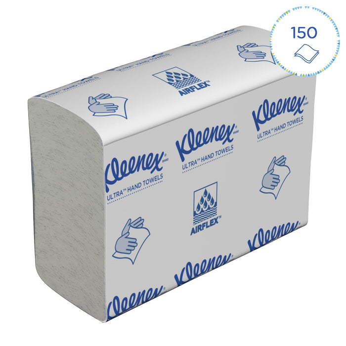 Kleenex Hand Towels Z-fold 2 Ply U4633 150 Sheets Pack of 18