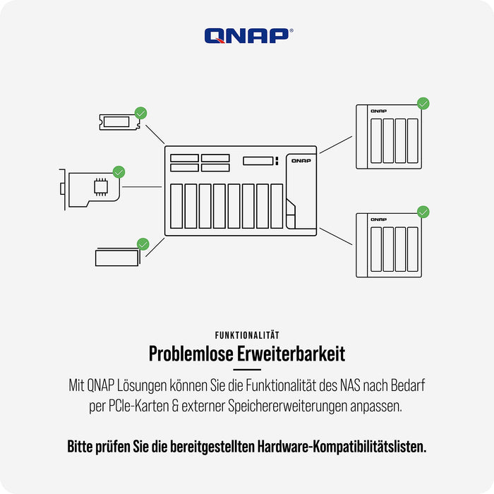 8-Bay NAS C5125 8-core/8-thrd 2.8GHzproc