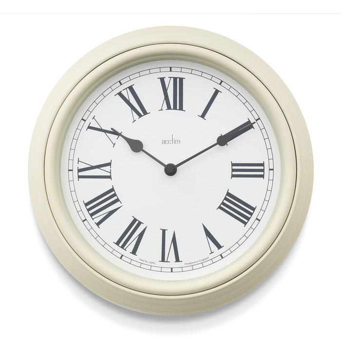 Acctim Analog Clock Cream 27.8 x 27.8 x 4.2 x 27.8 cm