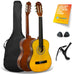 3rd Avenue Rocket Classical Guitar 1/2 Size Natural Set