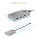 StarTech.com 4 Port USB-C Hub with USB-C Video Output