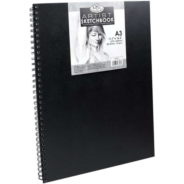 Royal & Langnickel Sketch Pad 96 gsm A5 80 Sheets