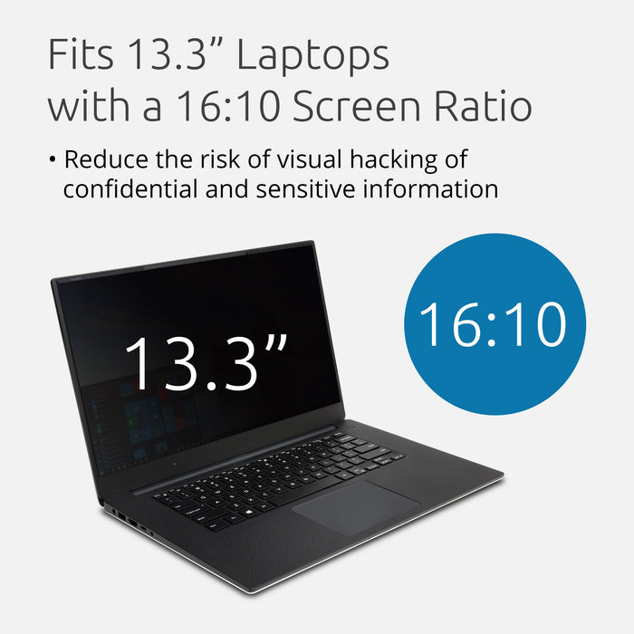 Kensington Removable Privacy Filter for 33.7 cm (13.3") Laptops 16:10