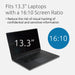 Kensington Removable Privacy Filter for 33.7 cm (13.3") Laptops 16:10
