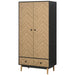 HOMCOM Modern Wardrobe Cabinet Wood