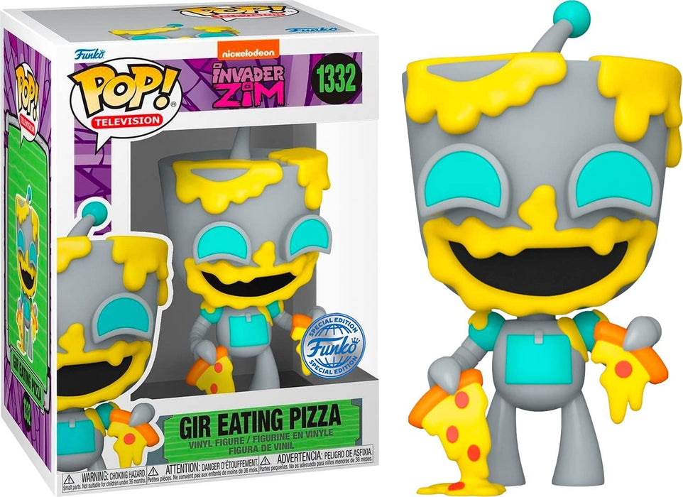 POP! Television: Invader Zim - Gir Eating Pizza - 1332 //68242