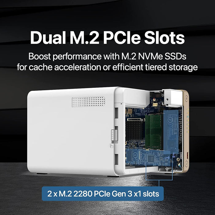 4-Bay desktop NAS N4505 dual-core