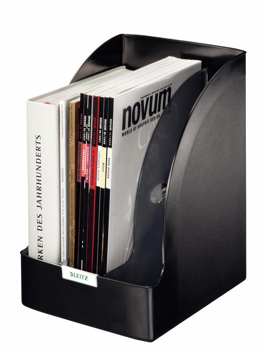 Leitz Magazine File 52390095 Black 21.3 (W) x 25 (D) x 32.1 (H) cm Pack of 3