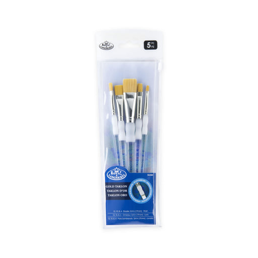 Royal & Langnickel Paint Brushes SG304 Clear 0.841 x 0.841 x 0.14 cm Pack of 5