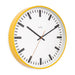 Acctim Analog Clock Yellow 30 x 30 x 3.8 x 30 cm