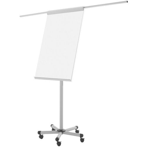 Bi-Office Mobile-Pro Mobile Easel Steel 70 (W) x 190 (H) cm Grey