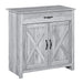 HOMCOM Sideboard Grey 397 x 800 mm