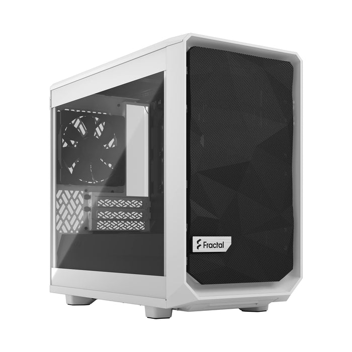 Fractal Design Meshify 2 Nano ITX White TG Clear PC Case