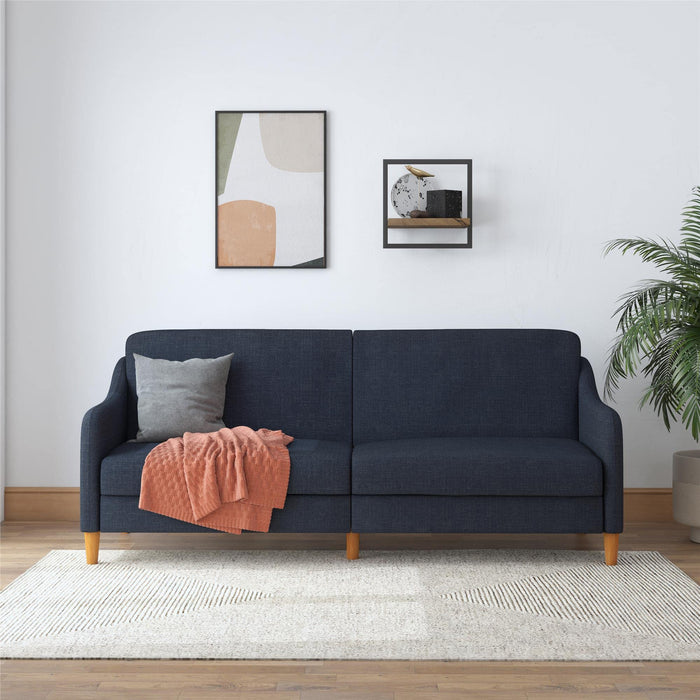 DOREL HOME 3 Seat Sofa NAVY LINEN Linen 1,955.80 (W) x 825.50 (D) x 838.20 (H) mm