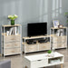 Homcom TV Stand Maple Wood-Effect 290 x 560 mm
