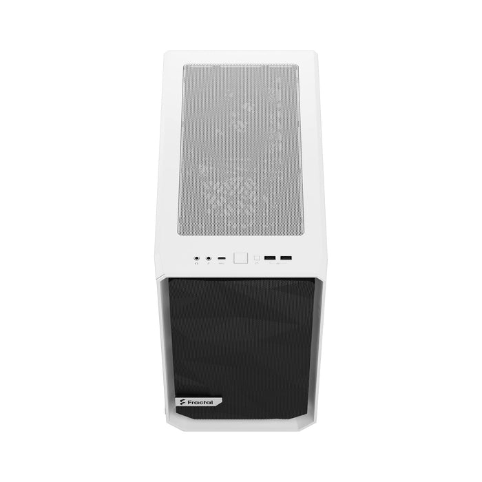 Fractal Design Meshify 2 Nano ITX White TG Clear PC Case