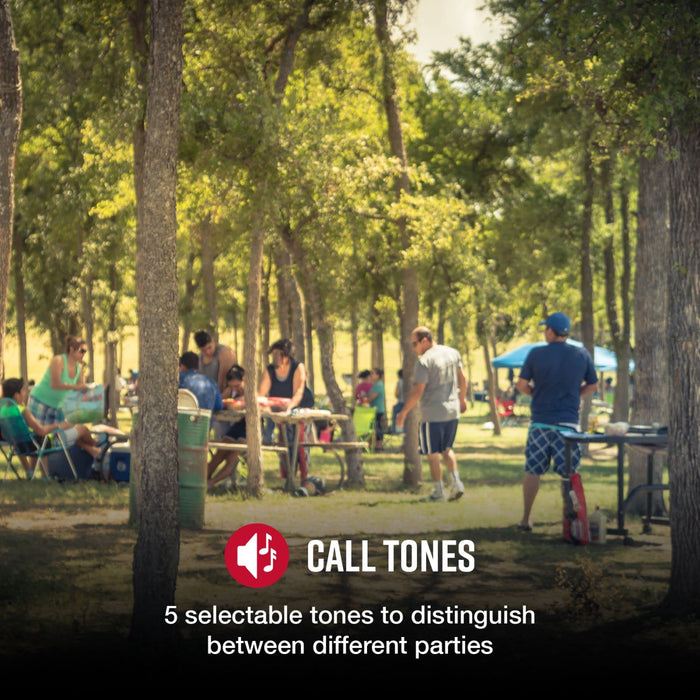 Cobra Two-Way Radio Set AM655 Black Pack of 2