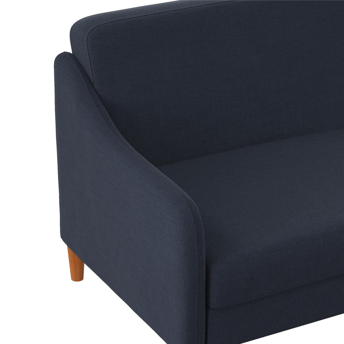 DOREL HOME 3 Seat Sofa NAVY LINEN Linen 1,955.80 (W) x 825.50 (D) x 838.20 (H) mm