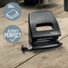 Leitz NeXXt Recycle 2 Hole Punch 5003 CO2 Compensated 45% Recycled Plastic 30 Sheets Black