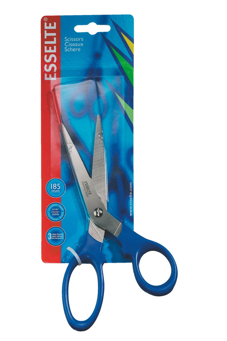 Esselte Scissors Stainless Steel Blue 185 mm