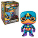 POP! Bobble-Head Marvel: Captain America (Blacklight)(Special Edition) - 648 /48845